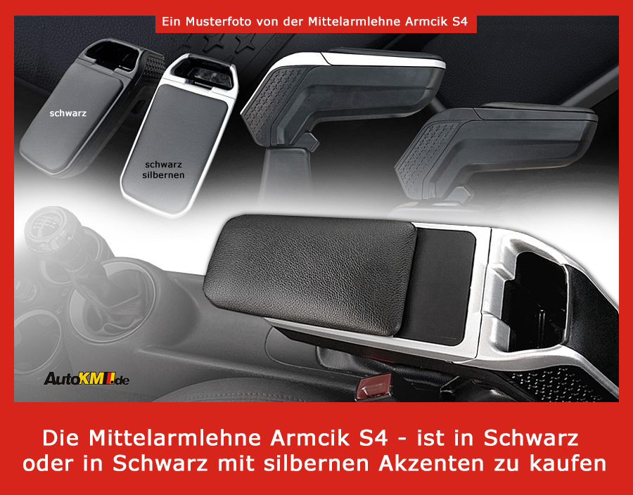 Mittelarmlehne PEUGEOT 208 ab 2012> *modell Armcik S4 (ARS4PECIK00912) /  Autozubehör Shop